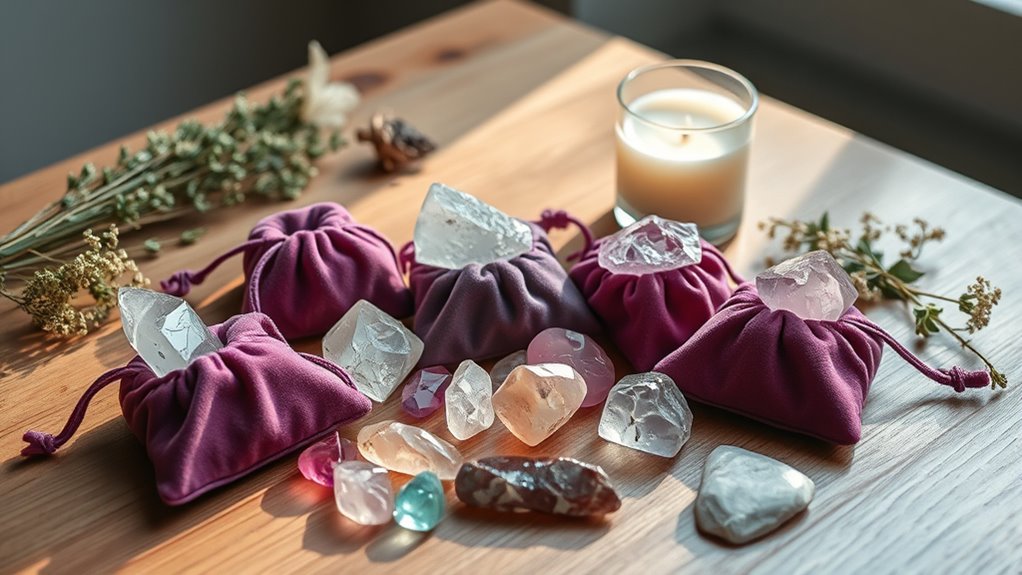 crystal selection and features