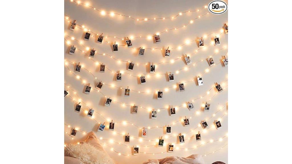 decorative clip string lights