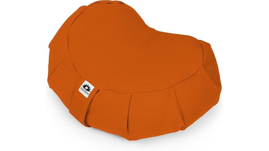 desert sunset crescent cushion