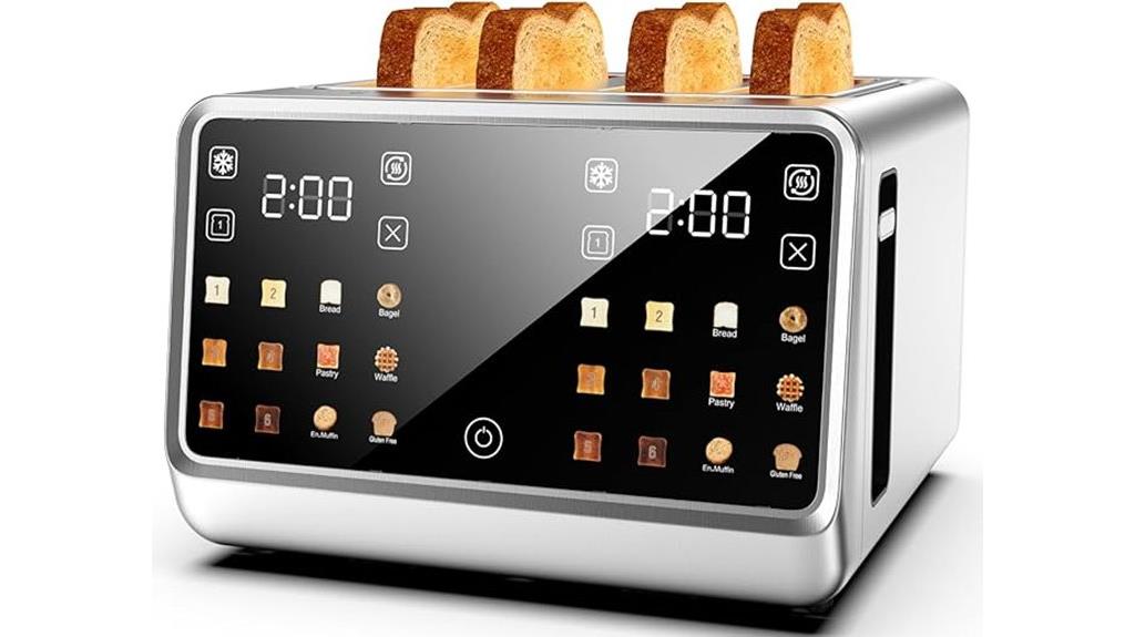 digital touchscreen toaster