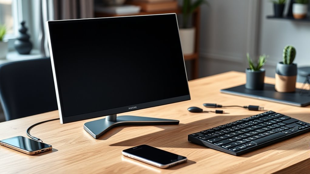 display quality and connectivity