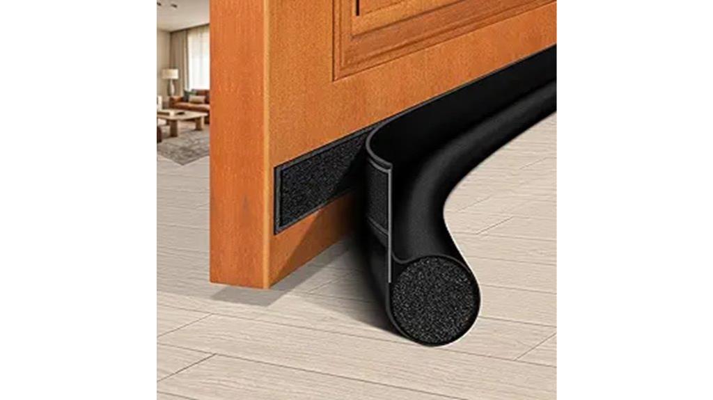 door draft stopper seal