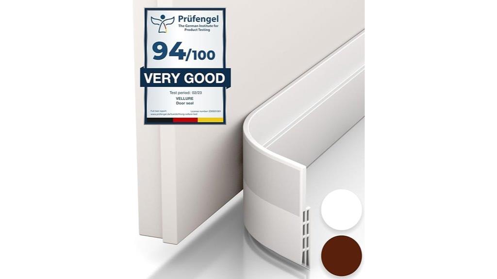 door draft stopper seal