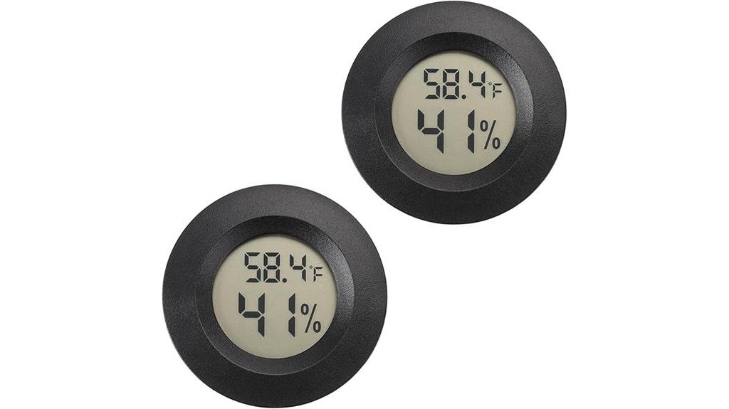 dual indoor outdoor humidity monitors