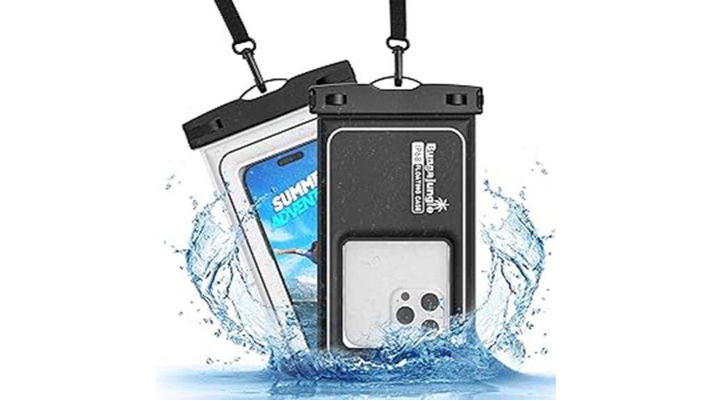 dual ip68 waterproof cases