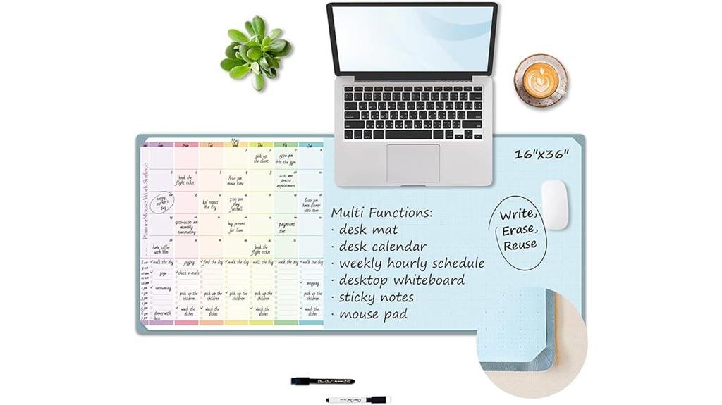 dual layer desk mat