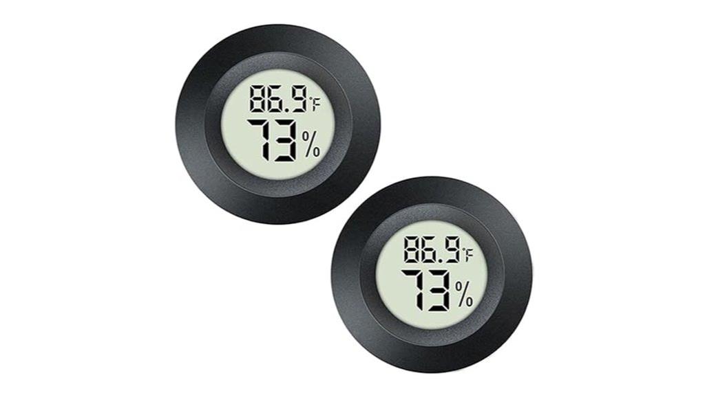 dual mini thermometer gauges