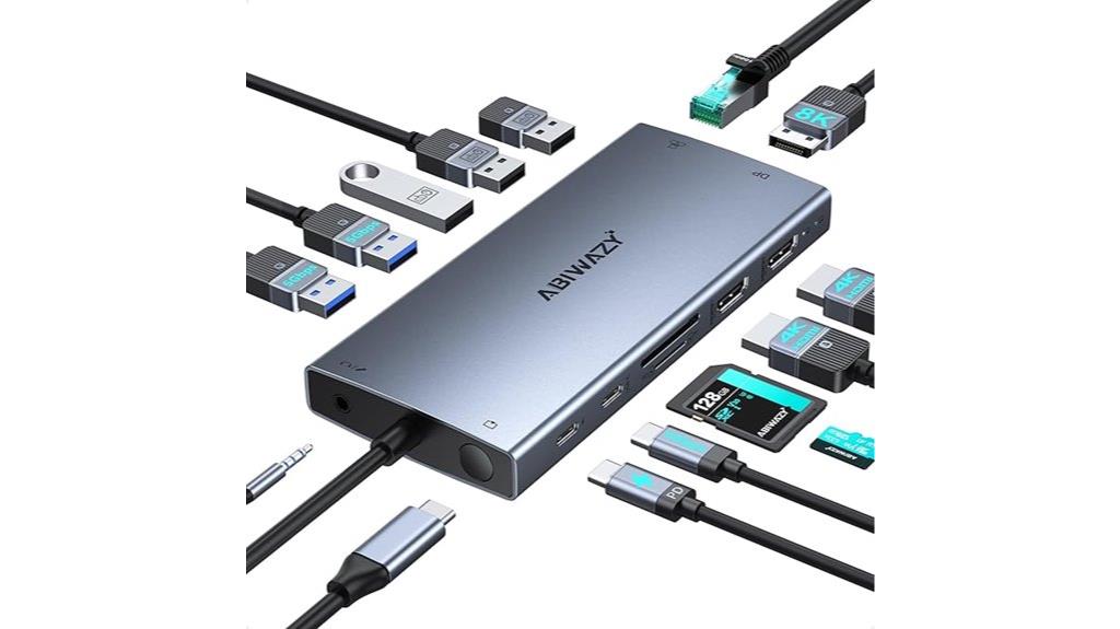 dual monitor usb dock