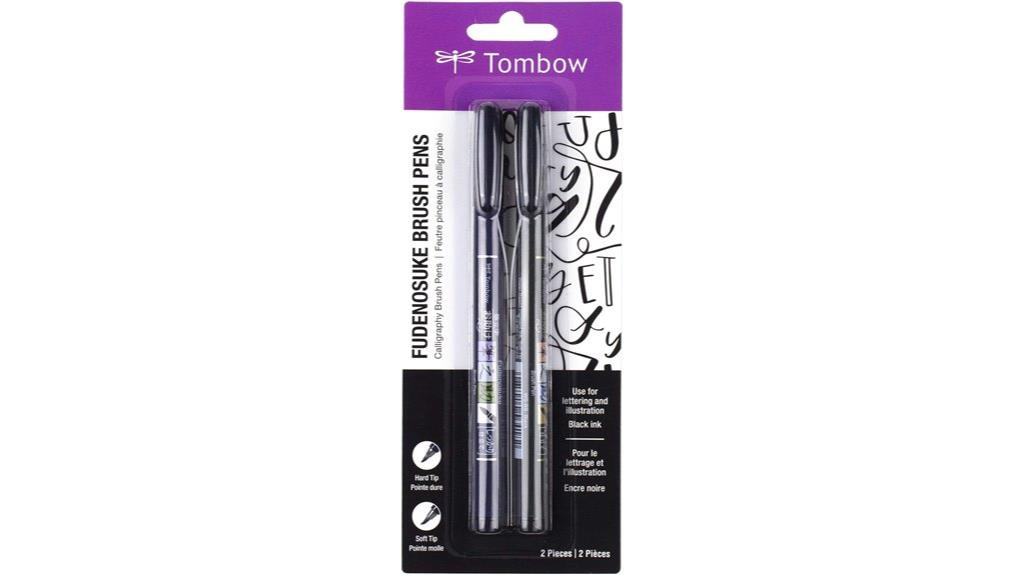 dual pack of fudenosuke pens