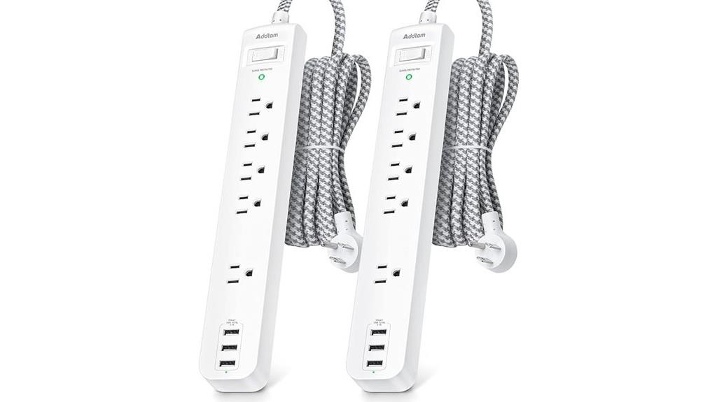 dual pack surge protectors