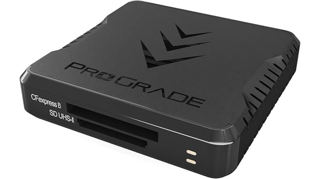 dual slot cfexpress sd reader