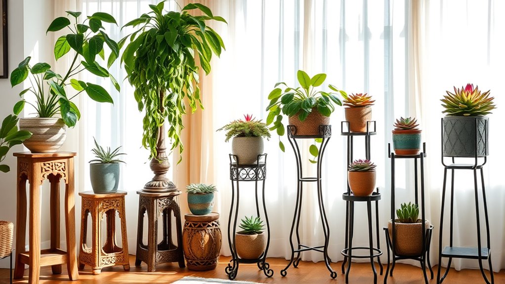 durable stylish space fitting stands