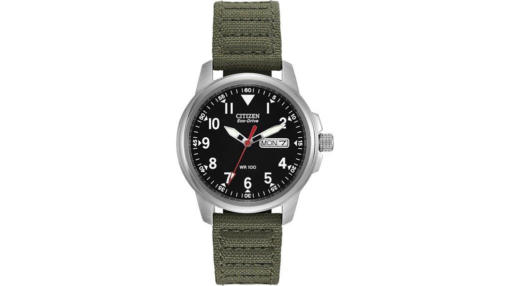 eco drive garrison field watch