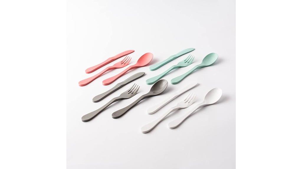 eco friendly bamboo flatware