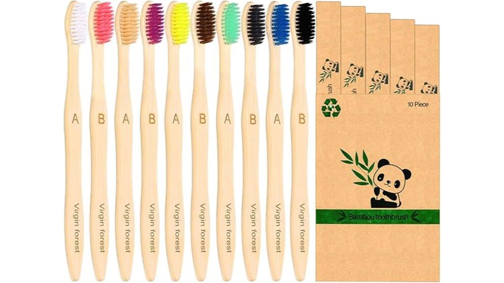 eco friendly bamboo toothbrushes