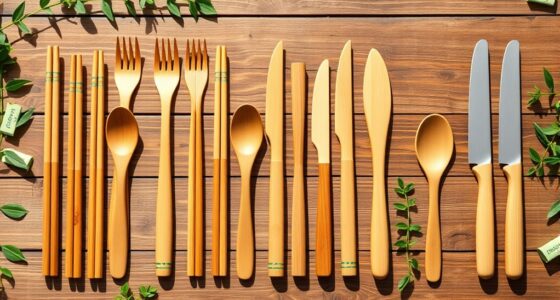eco friendly bamboo utensil sets