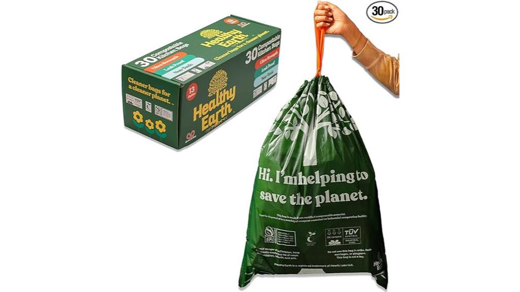 eco friendly compostable trash bags