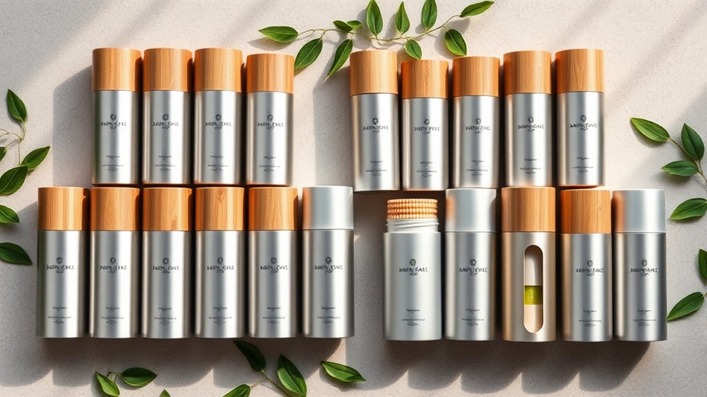 eco friendly refillable deodorant kits