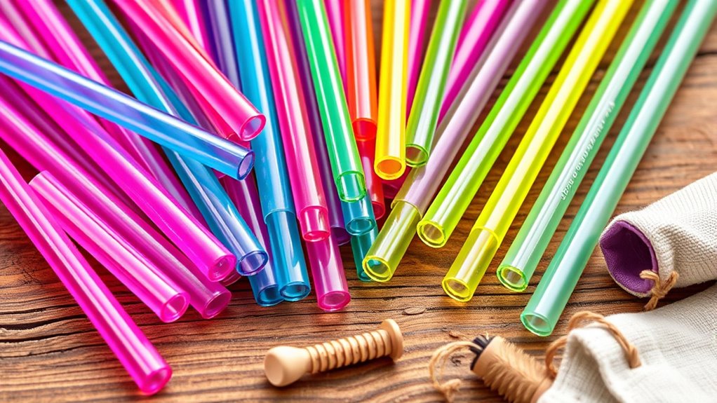 eco friendly silicone straw options