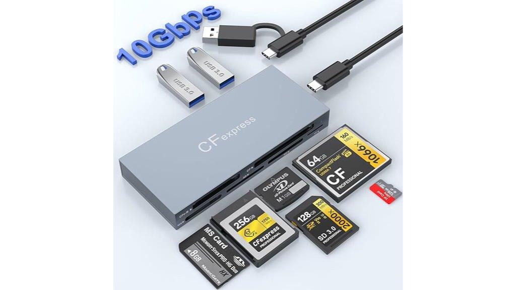 eight in one cfexpress reader