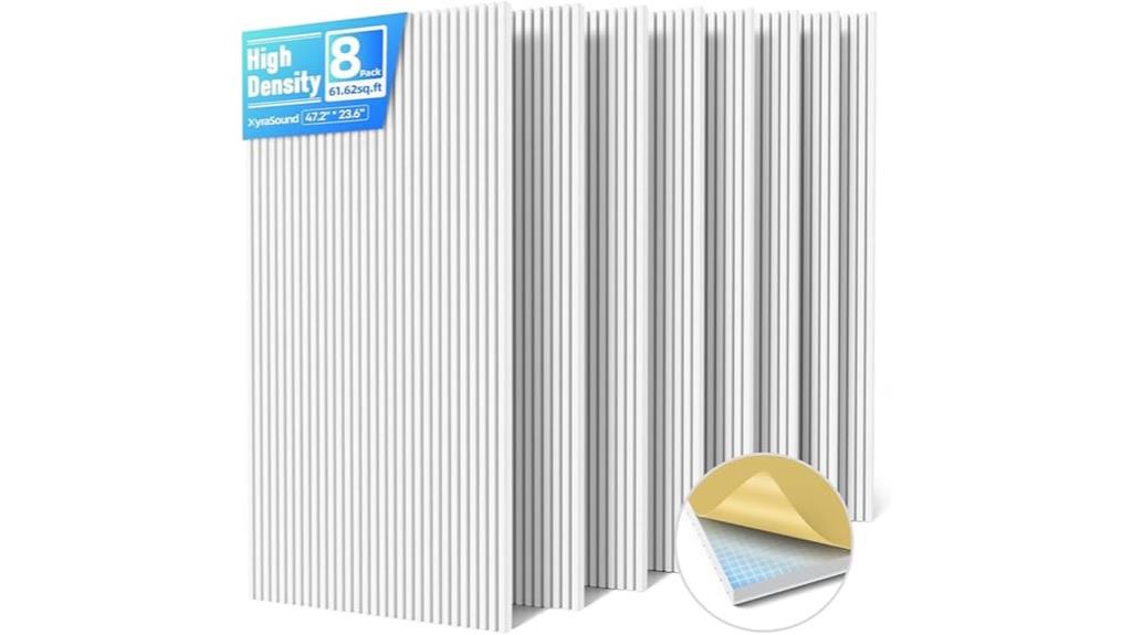 eight panel soundproofing pack