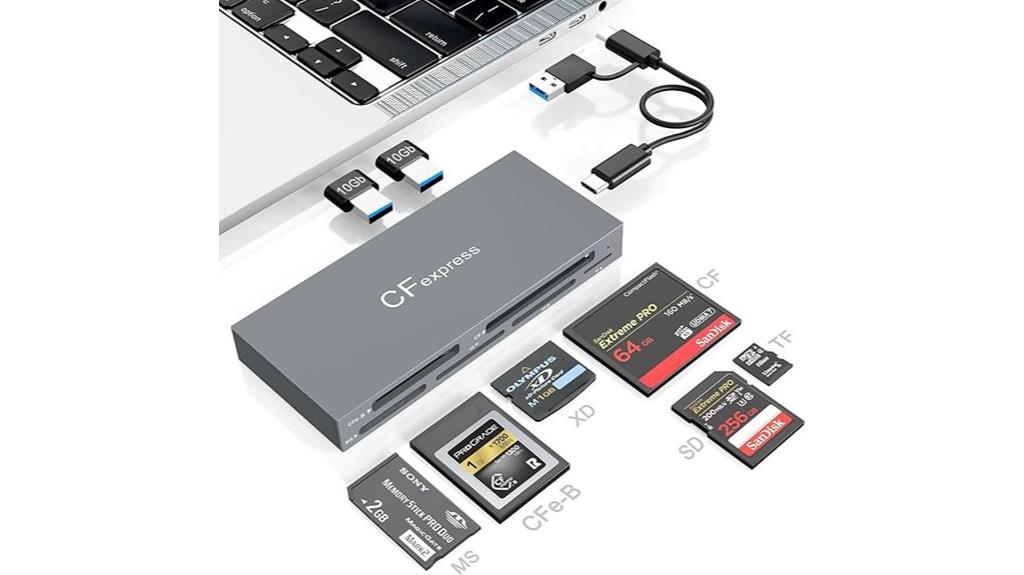 eight slot cfexpress hub