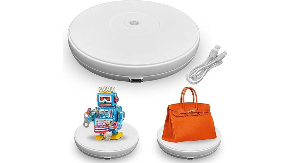electric 10 inch rotating turntable