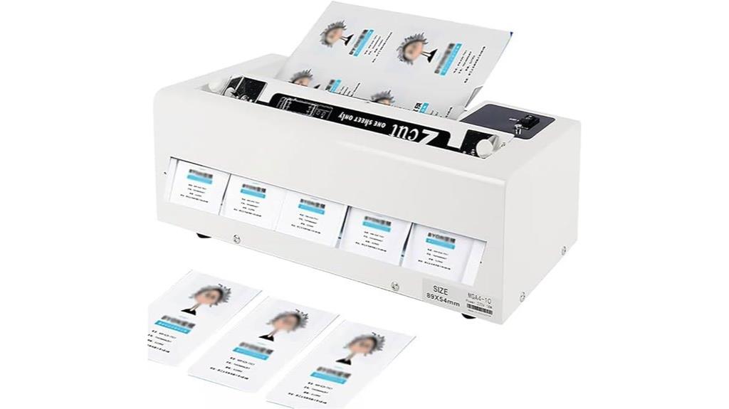 electric card cutting machine