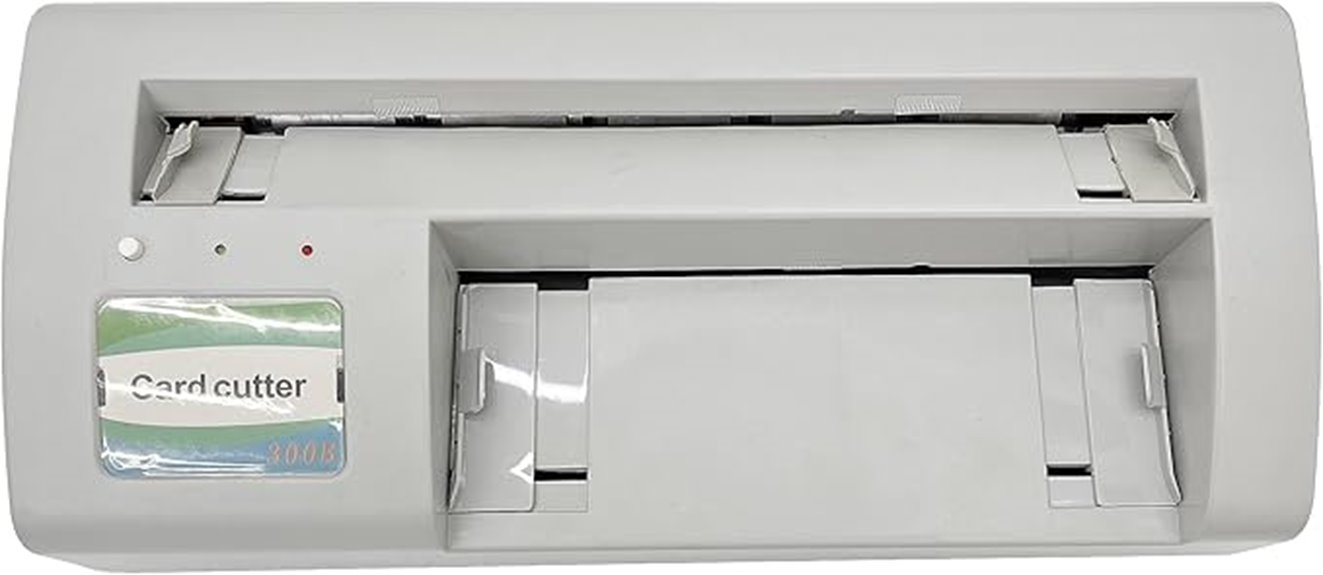electric card slitter