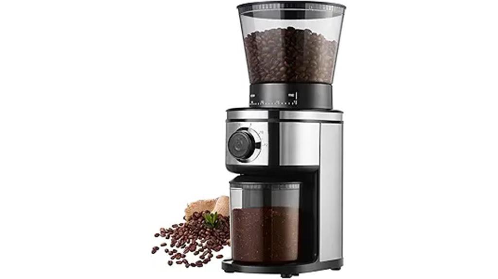 electric conical burr grinder