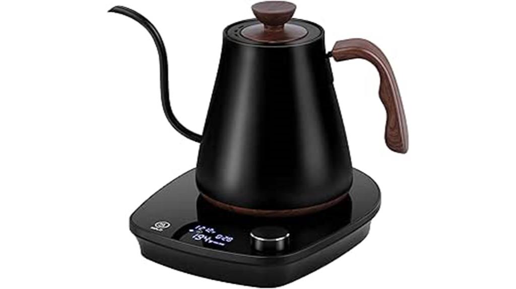 electric kettle with adjustable temperature