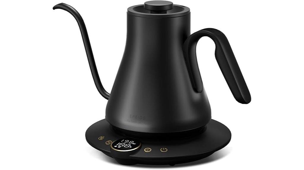electric kettle with temp