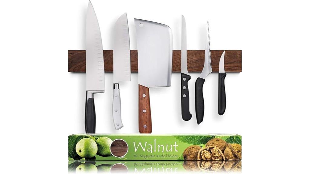 elegant 16 inch walnut magnet