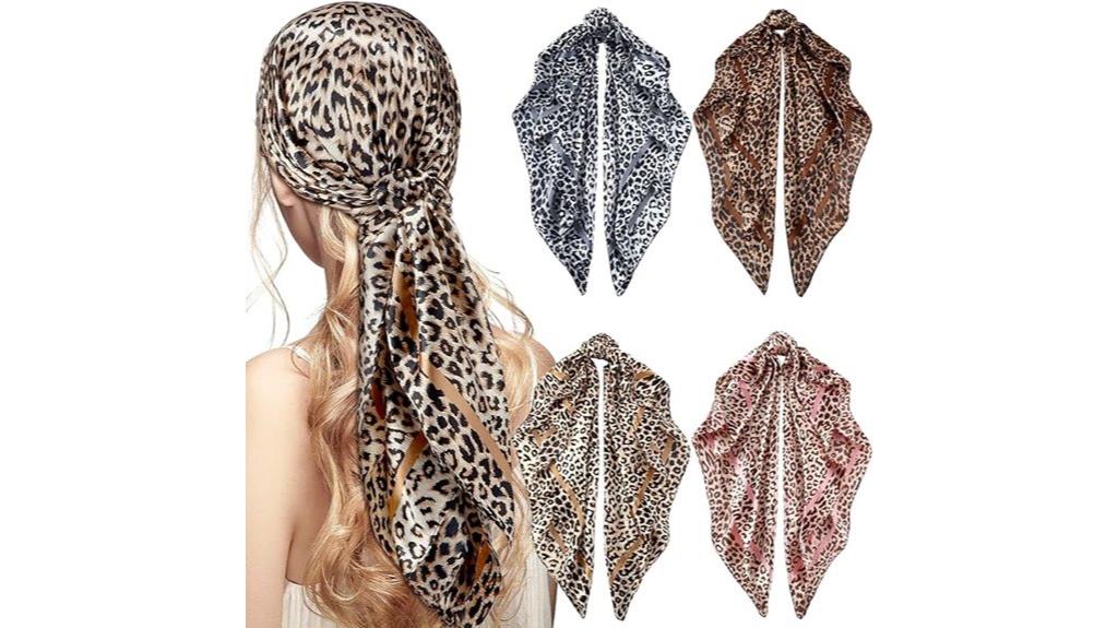 elegant satin hair accessories
