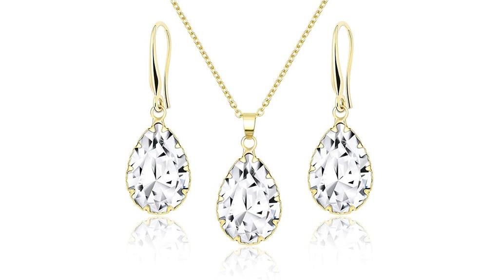 elegant women s crystal jewelry