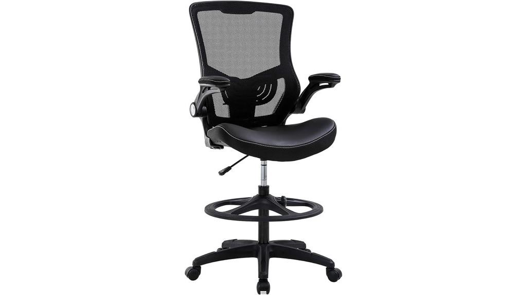 ergonomic drafting office chair