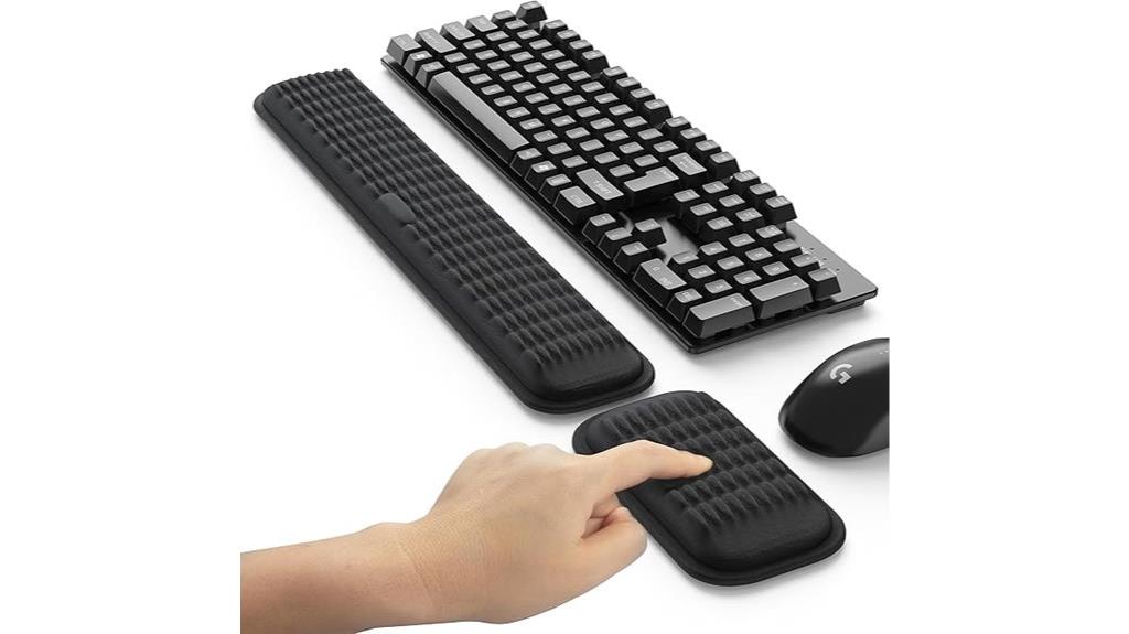 ergonomic keyboard mouse rest