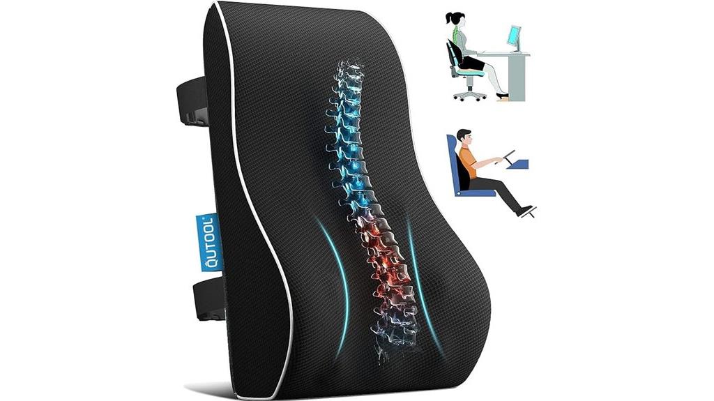 ergonomic office lumbar pillow