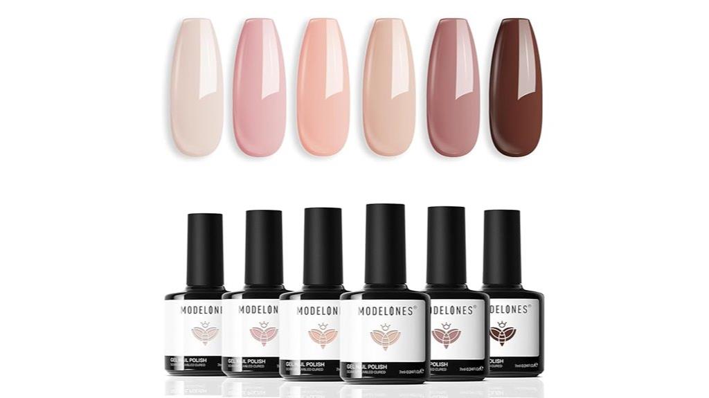 fall nude pink set