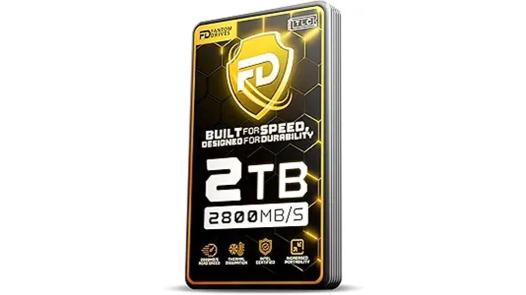 fantom 2tb external ssd