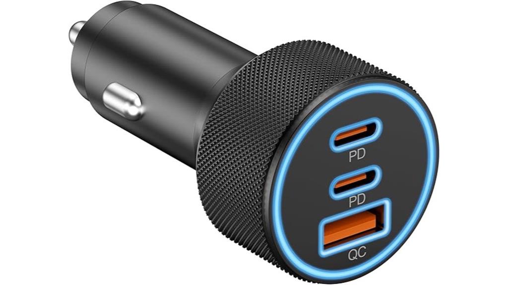 fast 3 port usb charger