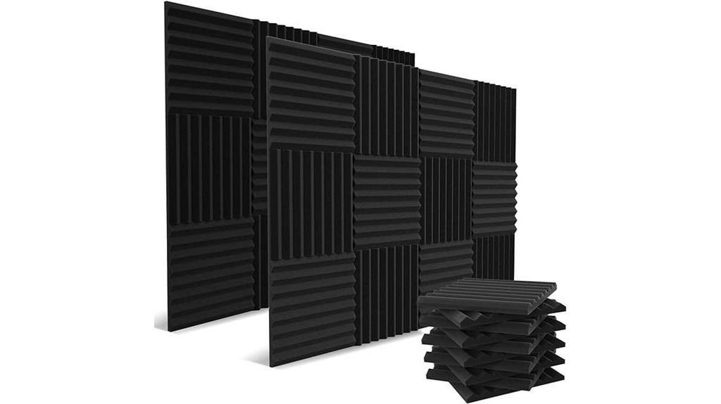 fifty two charcoal acoustic panels