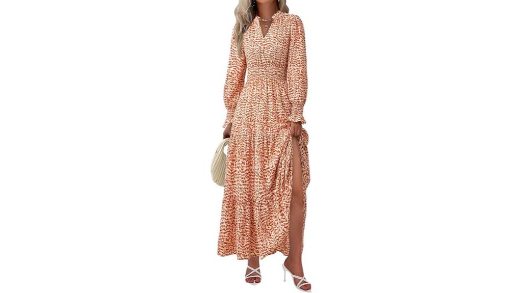 floral maxi dress