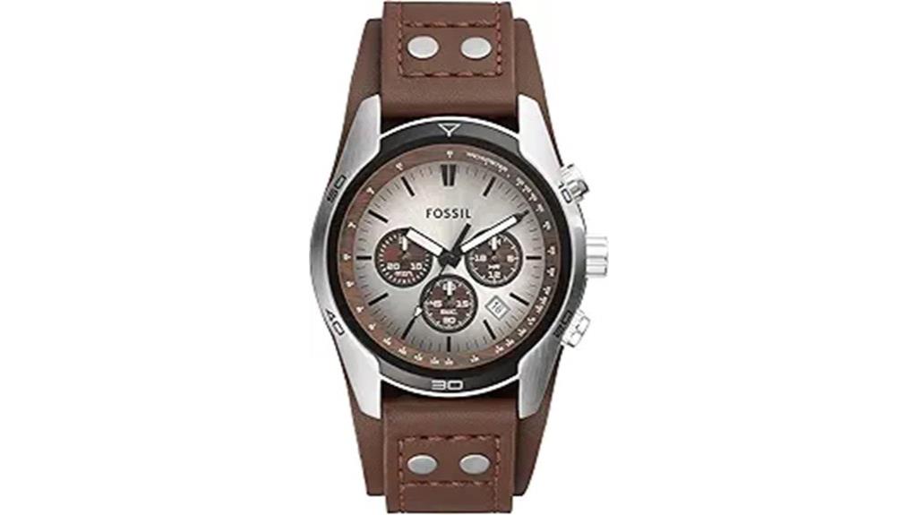 fossil coachman chronograph watch