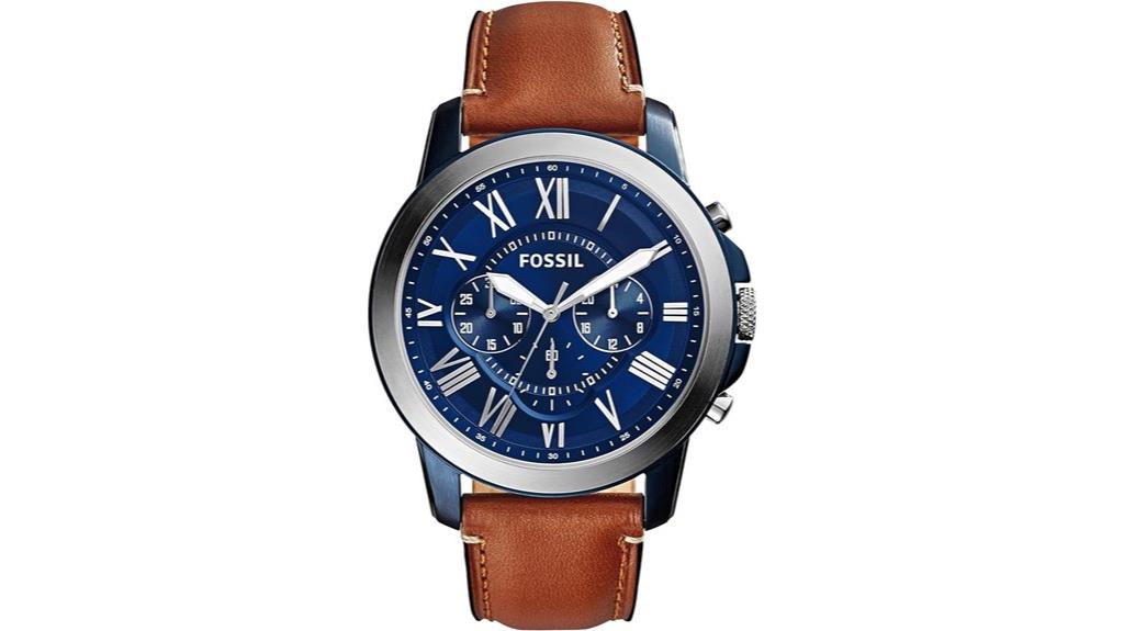 fossil grant chronograph watch