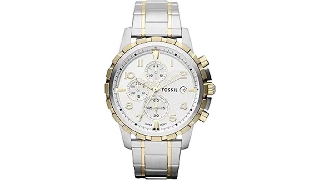 fossil quartz chronograph watch