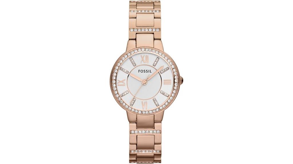 fossil virginia quartz watch