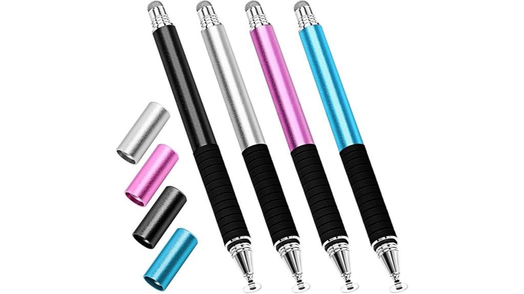 four pack dual ended stylus