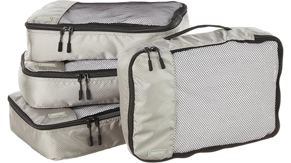 four piece packing cube set