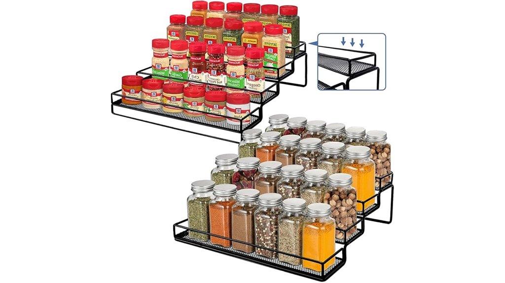 four tier spice rack